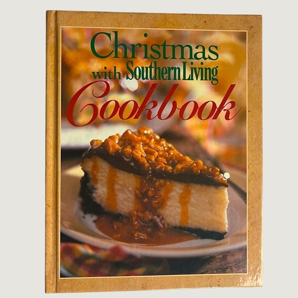 Southern Living Christmas Cookbook 1997 Vintage Holiday Recipes Hardcover